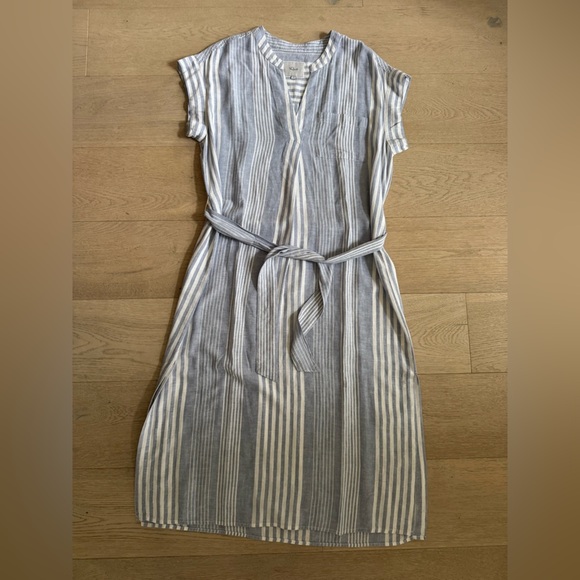 Rails Suri Dress- Color: Blue Dusk Stripe Size L - Picture 15 of 16